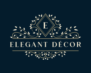 Elegant Vine Ornament  logo design