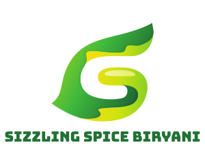 Vegetable G Shape  logo design