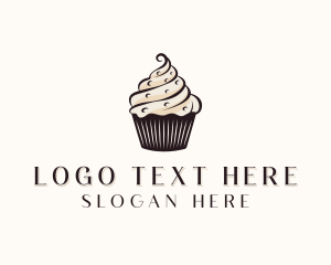 Sweet Cupcake Dessert  logo