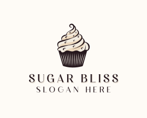 Sweet Cupcake Dessert  logo