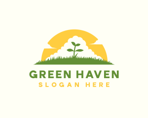 Plant Botanical Landscaping logo design