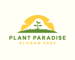 Plant Botanical Landscaping logo design