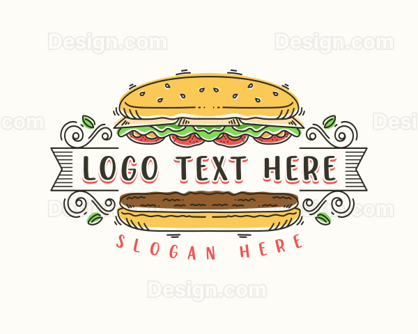 Burger Restaurant Diner Logo