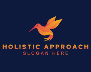 Holistic Healing Hummingbird logo