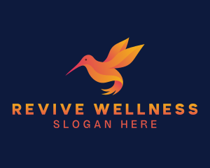 Holistic Healing Hummingbird logo