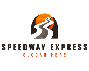 Road Highway Traffic Route logo