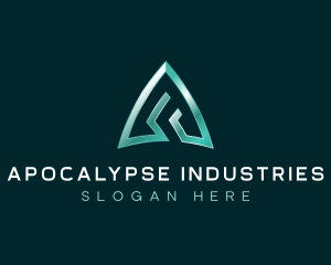 Industrial Metalwork Company Letter A logo design