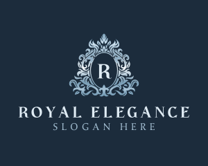 Elegant Ornament Wreath logo design