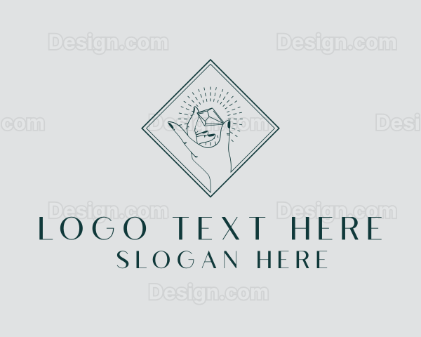 Luxury Diamond Accessory Logo