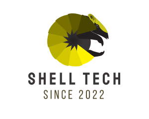 Yellow Armadillo Shell logo