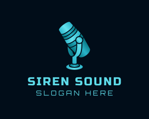 Sound Recorder Microphone logo design