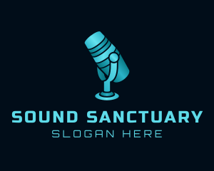 Sound Recorder Microphone logo design