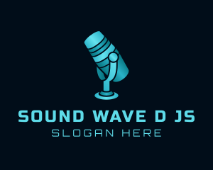 Sound Recorder Microphone logo design