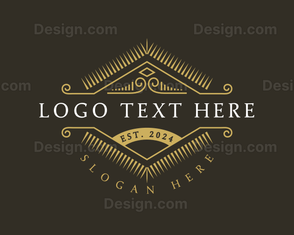 Vintage Art Deco Boutique Logo