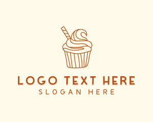 Sweet Pastry Cupcake logo