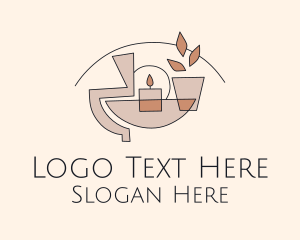 Boho Candle Decor  Logo