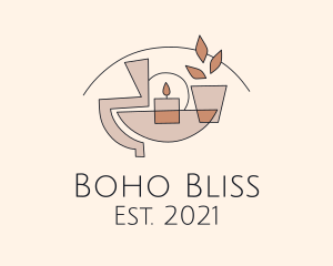 Boho Candle Decor  logo