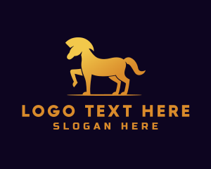 Golden Horse Equestrian logo