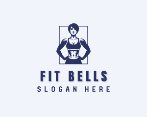 Strong Woman Fitness logo design