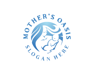 Mother Baby Maternity logo design