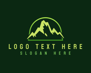 Outdoor Mountain Peak logo