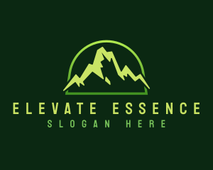 Outdoor Mountain Peak logo