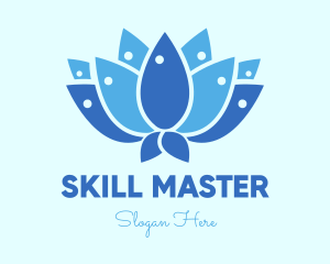 Fish Lotus logo design