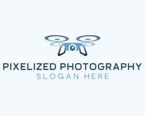 Drone Surveillance Camera logo design