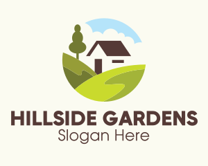 Valley Hilltop Cabin House logo