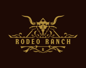 Bull Ranch Farm logo design