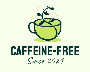 Organic Coffee Plant logo design