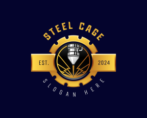 Laser Engraver Machine logo design