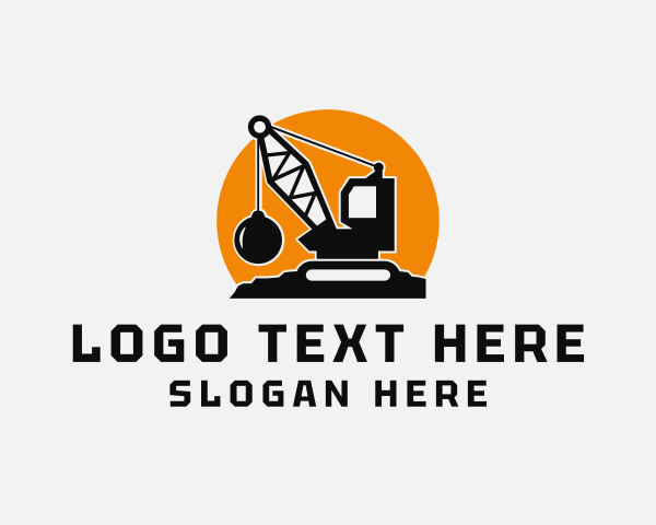 Construction Worker logo example 2