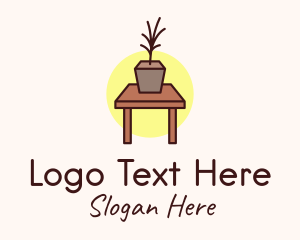 Desk Plant Homeware Logo