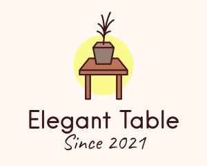 Desk Plant Homeware logo design