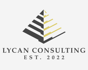 Pyramid Architect Contractor logo design