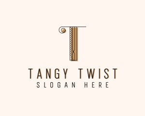 Fashion Boutique Letter T logo design