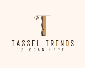 Fashion Boutique Letter T logo design