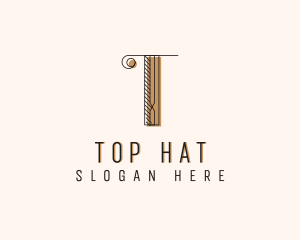 Fashion Boutique Letter T logo design