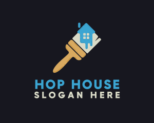 House Painting Contractor logo design