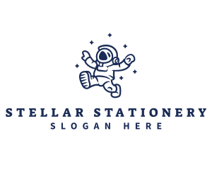 Astronaut Stars Space logo