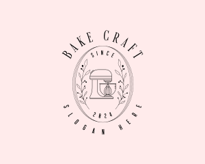 Baking Mixer Bakery logo design