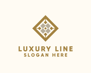 Diamond Luxury Tile logo design