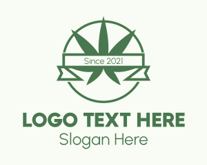 Marijuana Dispensary Banner logo