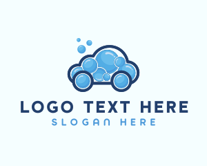 Bubble Cleaning Car  logo