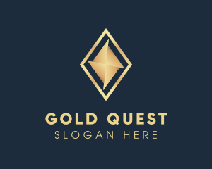 Gold Diamond Jeweler logo design