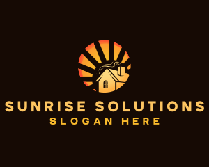 Sunrise Property Residential logo design