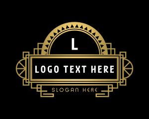 Premium Art Deco logo