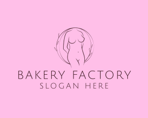 Nude Sexy Skin Care logo design