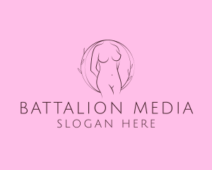 Nude Sexy Skin Care logo design